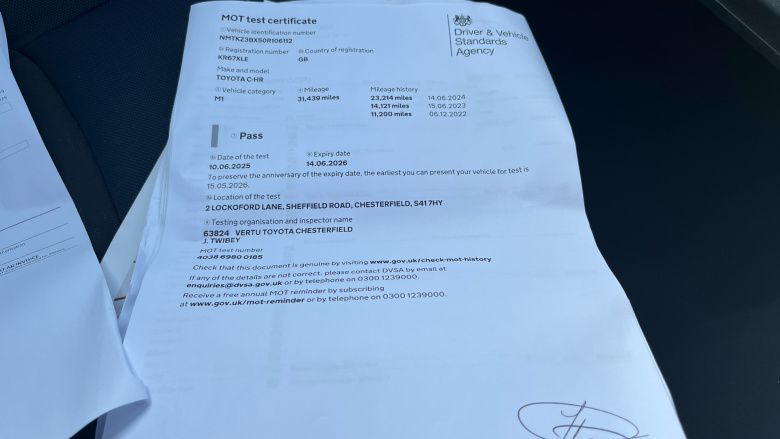 Toyota C-HR 1.8 Hybrid Dynamic 5dr CVT Hybrid Hatchback